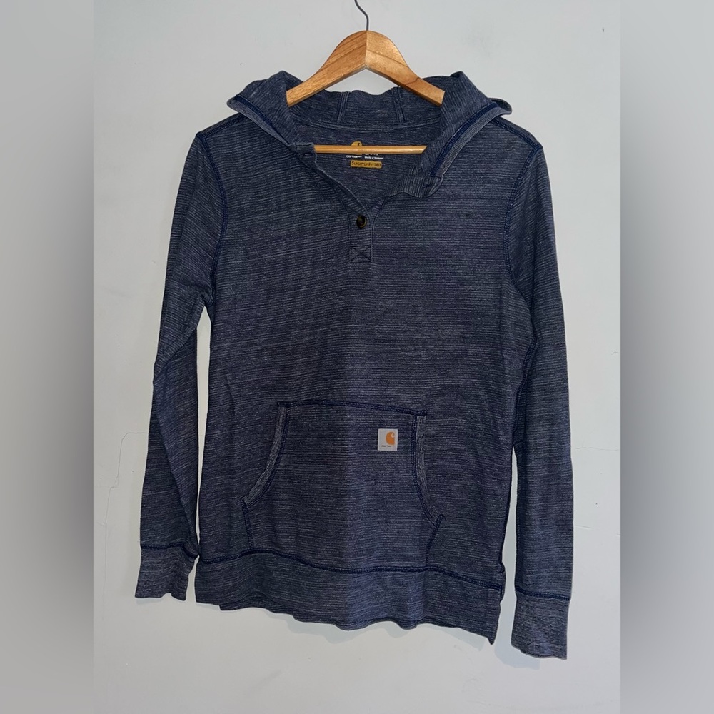 Carhartt Hooded Pullover Slightly Fitted Sz L